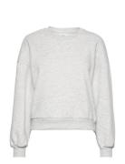 Basic Sweater Tops Sweat-shirts & Hoodies Sweat-shirts Grey Gina Trico...