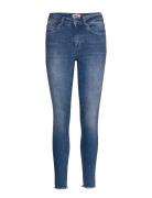 Onlblush Life Midsk Ankraw Rea12187 Noos Bottoms Jeans Skinny Blue ONL...