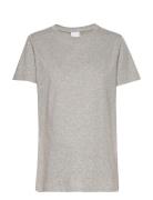 The-Shirt Tops T-shirts & Tops Short-sleeved Grey Boob