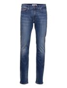 Scanton Slim Dyjmb Bottoms Jeans Slim Blue Tommy Jeans