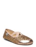 Indoors Shoe Ballerinaskor Ballerinas Gold Sofie Schnoor Baby And Kids