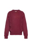 Soft Gallery Sgmegan Knit Pullover Burgundy