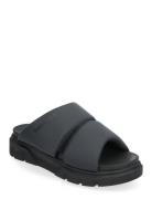 Greyfield Sandal Slide Sandal Black Knit Platta Sandaler Black Timberl...