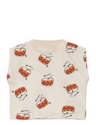 Bobo Choses Baby Play The Drum All Over T-Shirt Kräm