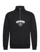 Retro Chuck Graphic Quarter Zip Bb Sport Sweat-shirts & Hoodies Sweat-...