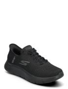 Mens Go Walk Flex - Hands Up - Slip-Ins Låga Sneakers Black Skechers