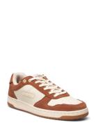 Wright Basketball Sneaker Låga Sneakers Brown Les Deux