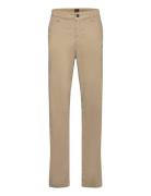 Chino_Tapered Bottoms Trousers Chinos Beige BOSS