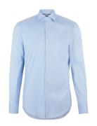 P-Hank-Spread-C1-222 Tops Shirts Business Blue BOSS