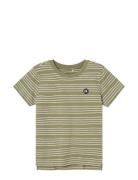 Nkmvoby Ss Top Tops T-shirts Short-sleeved Green Name It