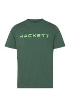Essential Tee Tops T-shirts Short-sleeved Green Hackett London