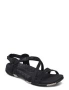 Women's San Remo Ii - Black Platta Sandaler Black Merrell