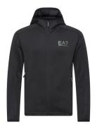 Sweatshirts Tops Sweat-shirts & Hoodies Hoodies Black EA7