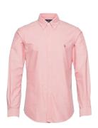 Slim Fit Oxford Shirt Tops Shirts Business Pink Polo Ralph Lauren