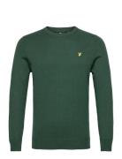 Lyle & Scott Cotton Merino Crew Jumper Grön