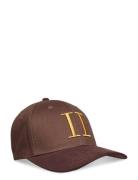 Baseball Cap Suede Ii Accessories Headwear Caps Brown Les Deux