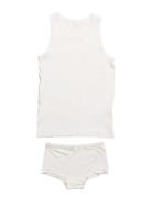 Underwear Set - Bamboo Underkläderset White Minymo