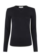 Wiggi Tops Knitwear Jumpers Black Six Ames