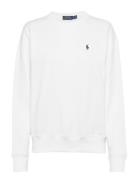 Fleece Pullover Tops Sweat-shirts & Hoodies Sweat-shirts White Polo Ra...