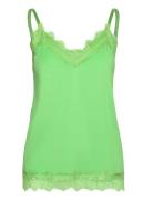 Fqbicco-St Tops T-shirts & Tops Sleeveless Green FREE/QUENT