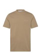 Norsbro T-Shirt 6024 Designers T-shirts Short-sleeved Beige Samsøe Sam...