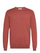 Selected Homme Slhberg Crew Neck Noos Röd