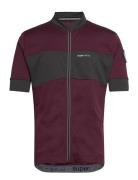 M Gravier Jersey Sport T-shirts Short-sleeved Burgundy Super.natural