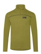 Hp 1/2 Zip Pullover Sport T-shirts Long-sleeved Khaki Green Helly Hans...