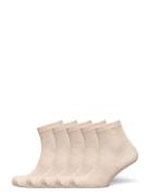 Ankle Sock -Solid Sockor Strumpor Beige Minymo
