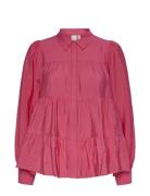 Pala Ls Shirt S. Noos Tops Blouses Long-sleeved Pink YAS