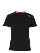 Women's 20Four7 Tee Sport T-shirts & Tops Short-sleeved Black Rockay