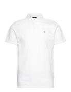 Silkeborg Stretch Polo Tops Polos Short-sleeved White Clean Cut Copenh...