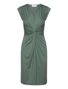 Dress Kort Klänning Khaki Green Rosemunde