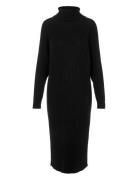 YAS Yasmavi Knit Midi Rollneck Dress S. Noos Svart