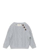 Knitted Jumper Tops Knitwear Pullovers Grey Copenhagen Colors