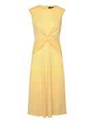 Lauren Ralph Lauren Twist-Front Jersey Dress Gul