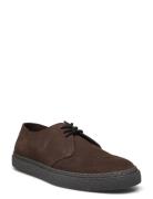 Linden Suede Låga Sneakers Brown Fred Perry