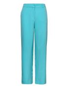 Vikamma Hw Pant - Bottoms Trousers Straight Leg Blue Vila