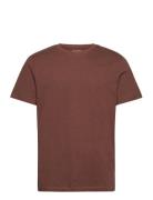 Slhaspen Mini Str Ss O-Neck Tee Noos Tops T-shirts Short-sleeved Brown...