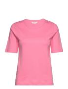 Ratanapw Ts Tops T-shirts & Tops Short-sleeved Pink Part Two