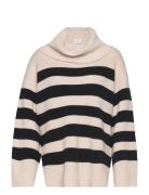 IVY OAK Kasia Stripe Jumper Kräm