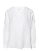 Blouse 1/1 Sleeve Tops Blouses Long-sleeved White Gerry Weber Edition