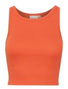 Gestuz Drewgz Cropped Top Orange