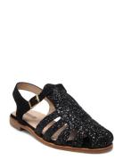 Sandals - Flat - Closed Toe - Op Platta Sandaler Black ANGULUS