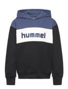 Hmlmorten Hoodie Sport Sweat-shirts & Hoodies Hoodies Blue Hummel