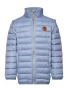 Nylon Puffer 2 In 1 Jacket Fodrad Jacka Blue Mikk-line