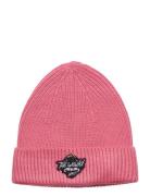 Kogmikaela Badge Beanie Cp Acc Accessories Headwear Hats Beanie Pink K...