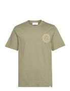 Donovan T-Shirt Tops T-shirts Short-sleeved Green Les Deux