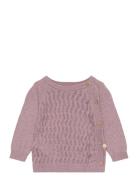 Lil'Atelier Nbfnina Ls Wrap Knit Lil Rosa