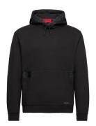 Dlementine Designers Sweat-shirts & Hoodies Hoodies Black HUGO